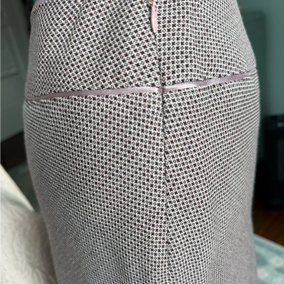 Ann Taylor Cream A-Line Skirt - Picture 10 of 10